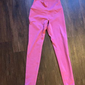 Alo Yoga Raspberry Sorbet Leggings XS